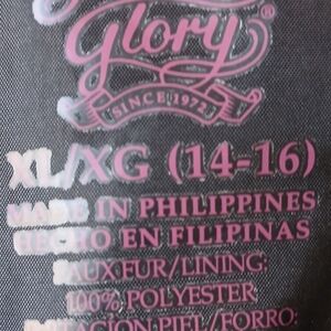 Glory Faux Fur Lining Jacket XL/XG
